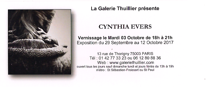 Paris Galerie Thuillier // Invitation 2017